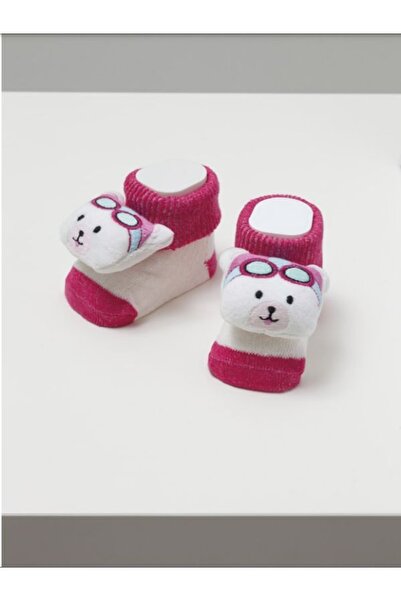 Caramell Çınçınlı Bebek Soket Çorap