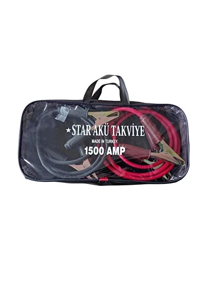 Star Çantalı Akü Takviye Kablosu 1000 Amper 2,30 Metre Kalın Kablo