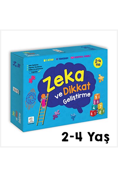 yükselen zeka Zeka Ve Dikkat Geliştirme (2-4 Yaş)