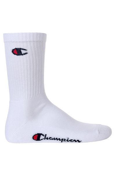 Champion Unisex Basic 3 Paar Crew-Socken