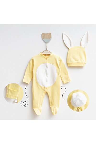 SONEM BABY بذلة الأرنب الوردي، رومبير الطفل