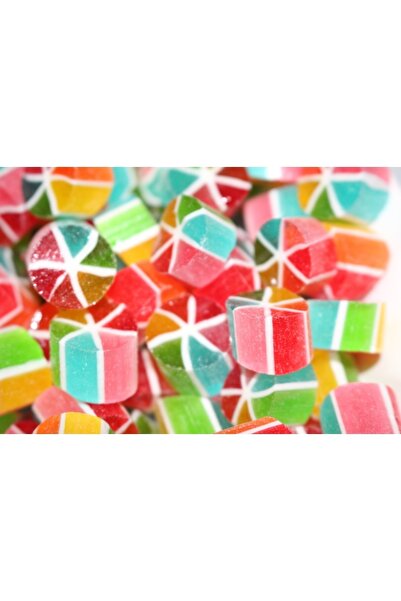 ŞEKERCİYAŞAR Gökkuşağı Dilim Akide Lolly Akide Şeker 100 Gr