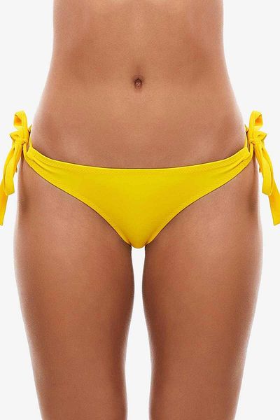 AYYILDIZ Bikini Bottom - Yellow - Plain