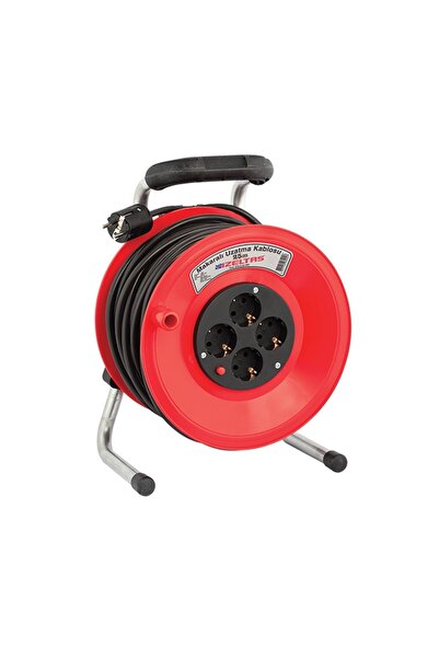 İzeltaş Makaralı Uzatma Kablosu 25 Metre 0741050025