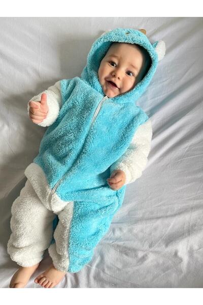 Minizade Welsoft Plush Unisex Zippered Winter Unicorn Baby Sleeping Bag