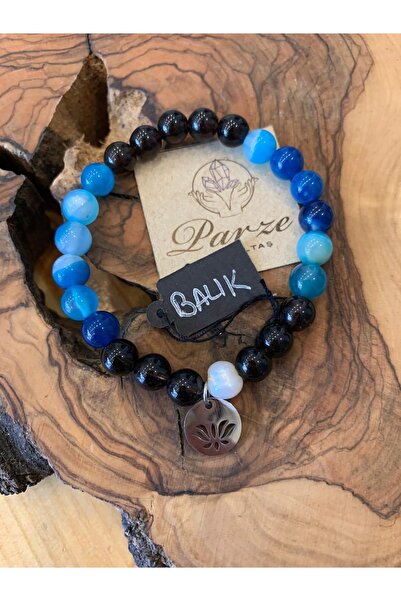 parze doğaltaş سوار علامة زودياك (سوار الحوت التقليدي)