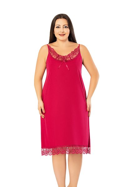 BNM Women's Plus Size (OVERSIZED) Strappy Nightgown