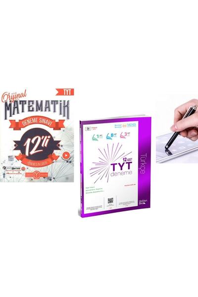 Genel Markalar 2023 Orijinal Matematik 12 Li Deneme Sınavı+345 Tyt Türkçe 25'...