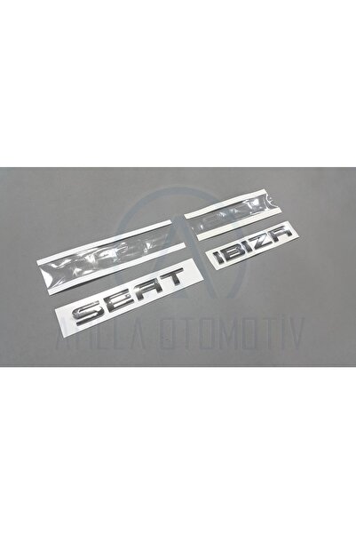 Genel Markalar Seat Ibiza 6k 6l 1998-2010 Bagaj Yazısı Takım Krom