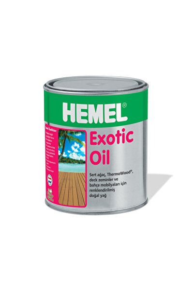 Hemel Exotic Oil - Bahçe Mobilyaları Için Doğal Yağ Mustard-15 Lt