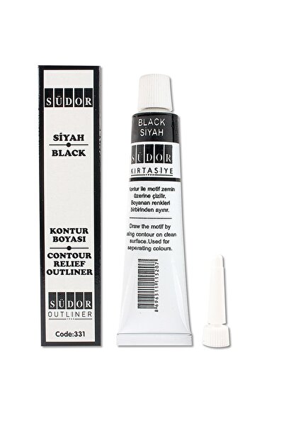 Südor 331 Kontür Boyası 25 ml Siyah
