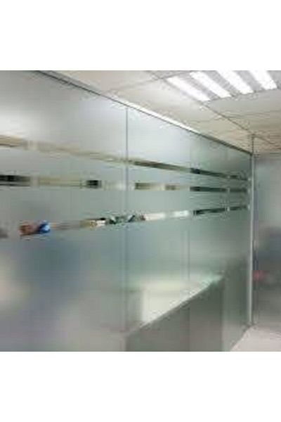 mandalin enjoy Balcony Glass Covering Foil 60cmx3mt Frosted Glass Film Self Adhesive