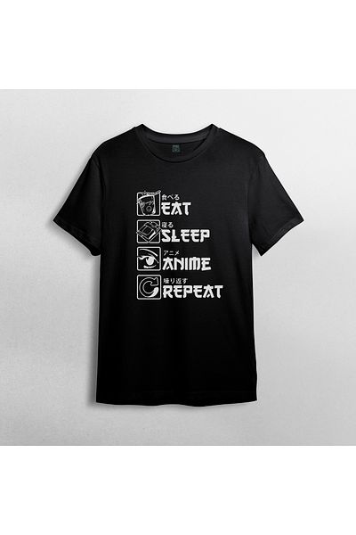 Pixxa Μοντέλο T-shirt Anime 100% Cotton Crew Neck - 4