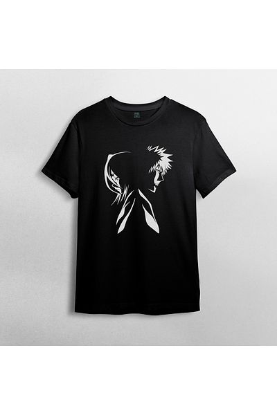 Pixxa Μπλουζάκι Bleach 100% Cotton Crew Neck Model - 4