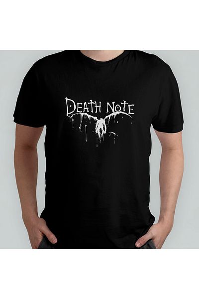 Pixxa Μοντέλο μπλουζάκι Death Note 100% Cotton Crew Neck - 2