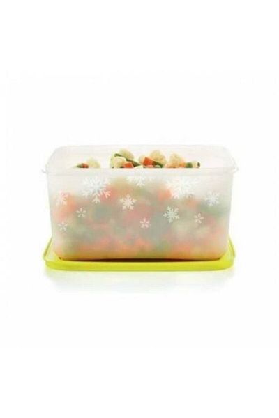 Tupperware حاوية تخزين ألاسكا صفراء 2 5 لتر