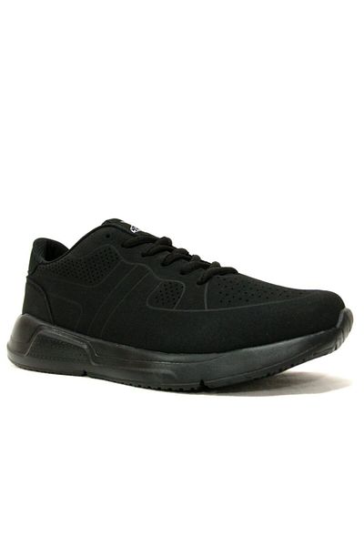 Kinetix Black Lace-Up Sneakers Sports Shoes