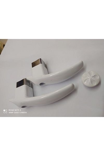 Akdeniz White Color Set Teapot Handle