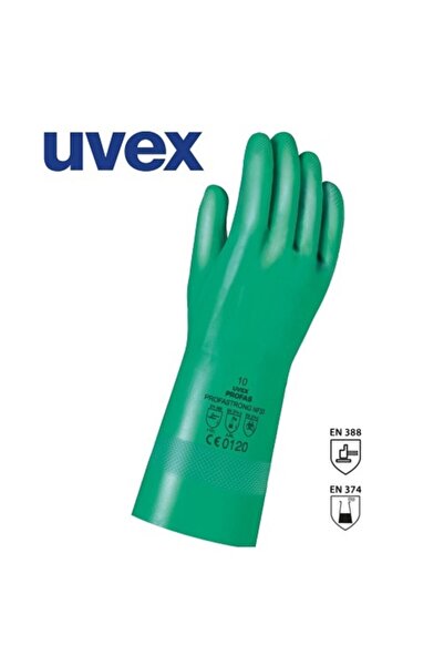 Uvex Nf33 Nitril Yeşil Kimyasal Eldiven En 374-1 No:10 (1 ÇİFT)