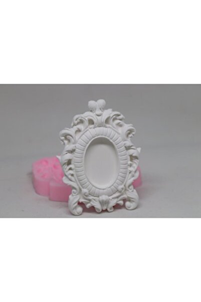 Genel Markalar Beyaz Minik Magnet Çerçeve Silikon Kalıbı