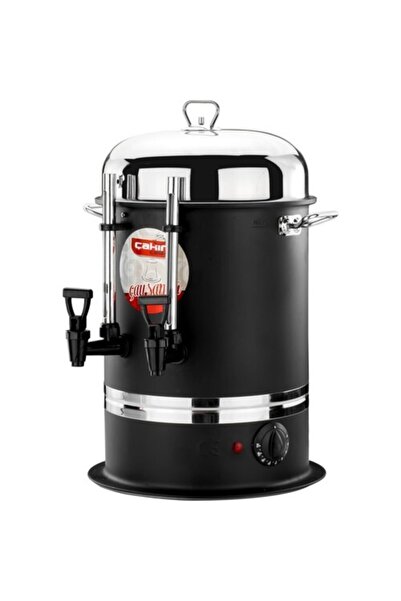 çakır çelik Çakır Mutfak 40 Bardak Endüstriyel Çay Otomatı (siyah)