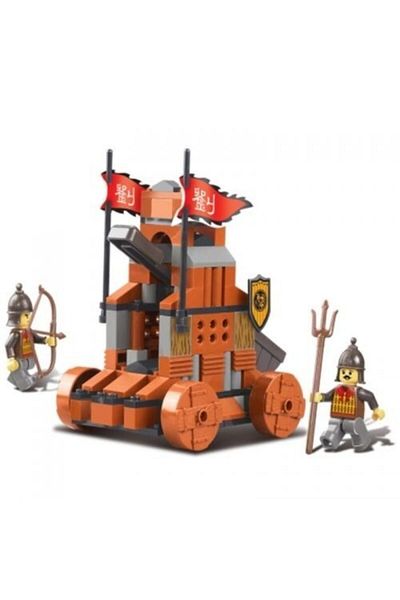 Mia Sluban Puzzle Block 131 Pieces Red Cliff Catapult