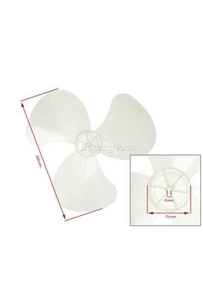 Arçelik Ark295 Ark294 - Transparent Crystal Fan Blade, Compatible