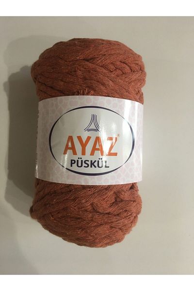 Ayaz Φούντα Μακραμέ Σχοινί 1507 Κανέλα