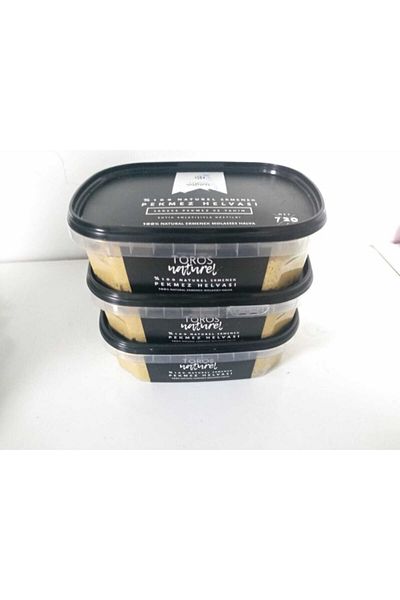 TOROS NATUREL 700Gr Ermenek Halva - with Molasses and Tahini, Pack of 3