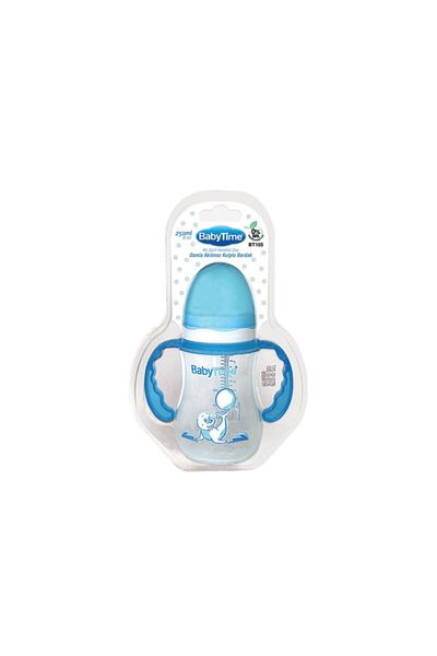 Babytime Baby Time BT105 Drip Resistant Cup with Handle 250 ml - Blue