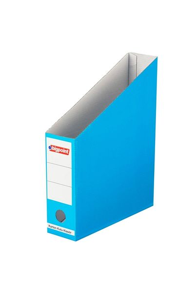 Bigpoint Blue Cardboard Box - Pack of 6 Folders