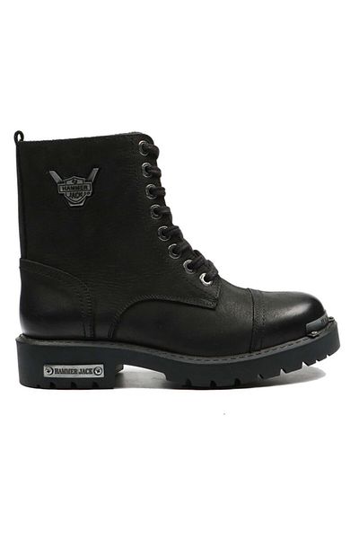 Hammer Jack Black Washed Nubuck Men's Boots 102 17600-m