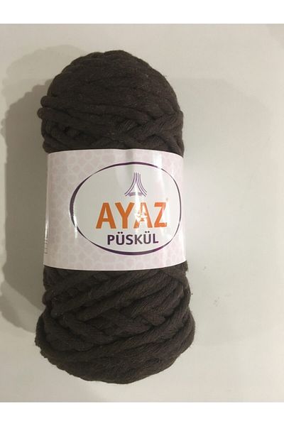 Ayaz Φούντα Macrame Twine 6195 Καφέ
