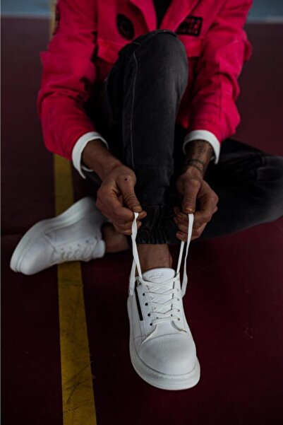 Knack Παπούτσια Casual με ψηλή σόλα 555 Λευκό