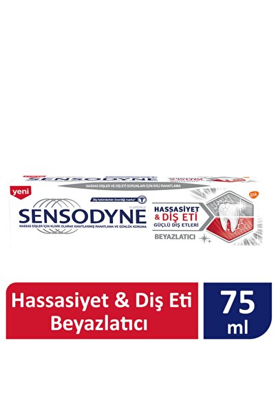 Sensodyne Hassasiyet & Diş Eti Beyazlatıcı Diş Macunu 75 Ml