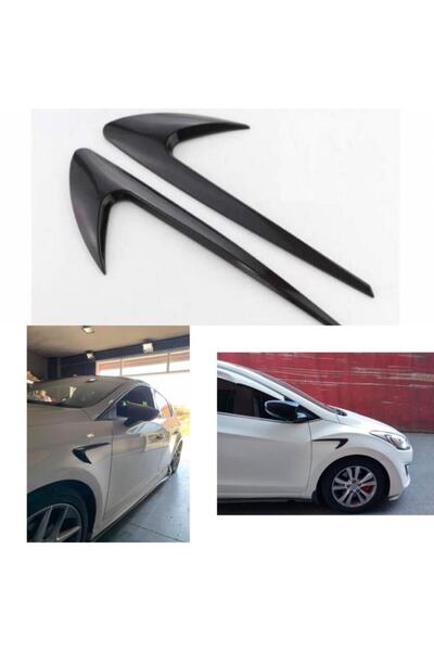 Generic Brand Renault Latıtude Universal Fender Vent Quality Plastic Piano Black