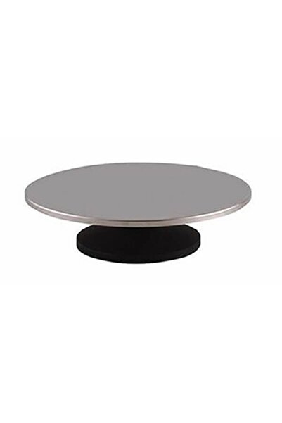 intime endüstriyel mutfak Turntable Cake Plaster Stand - Cast Body