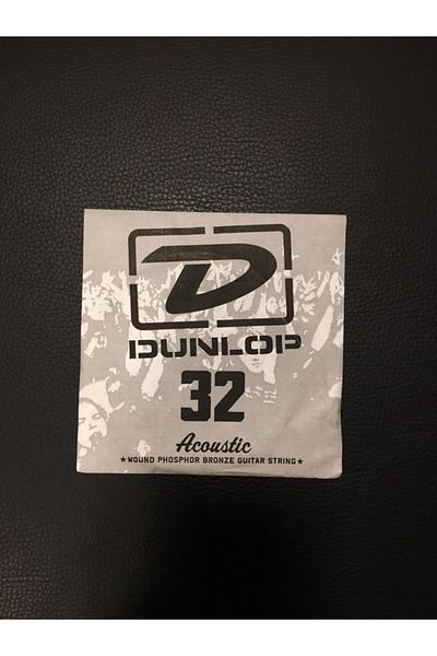 DUNLOP Single String 4. Acoustic Guitar String (32)