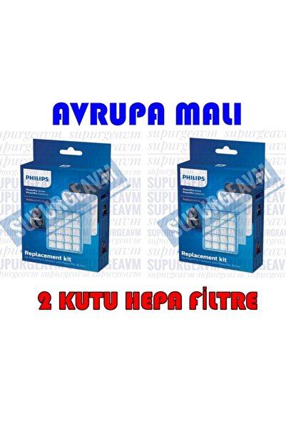 Philips Fc 8475/01 Powerpro Compact Orijinal Filtre Seti - 2 Kutu Uyumlu