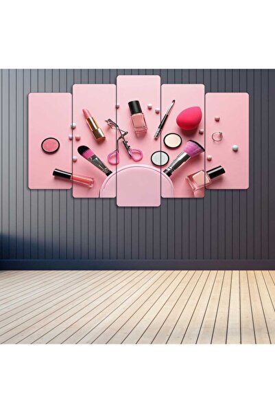 EVLOYA Makyaj Malzemeleri - 5 Parçalı Tablo