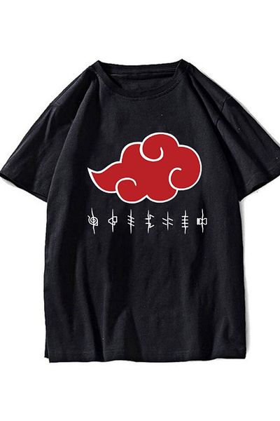 Köstebek Μπλουζάκι Grf Unisex Μαύρο Naruto