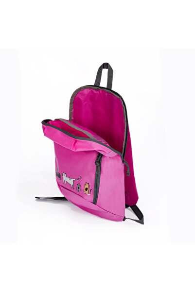 Biggdesign Women's Pink Cats Cats Mini Backpack