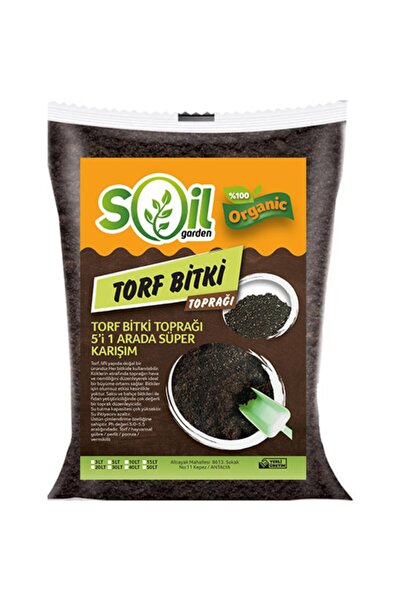Soil Garden Torf Bitki Toprağı 5'i Bir Arada Süper Karışım 20 Lt