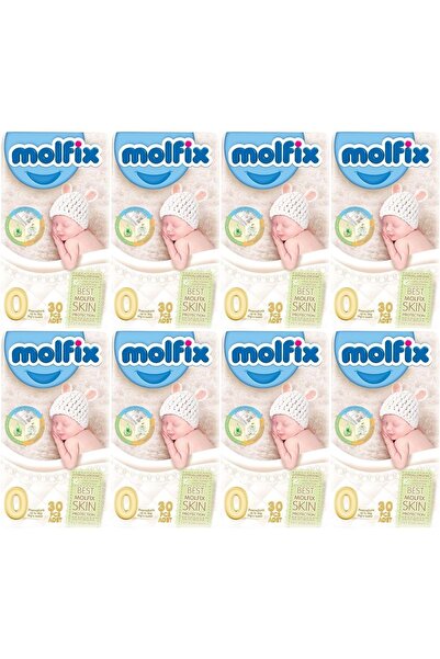 Molfix Bebek Bezi Ekonomik Beden:0 (0-3kg) Prematüre 240 Adet