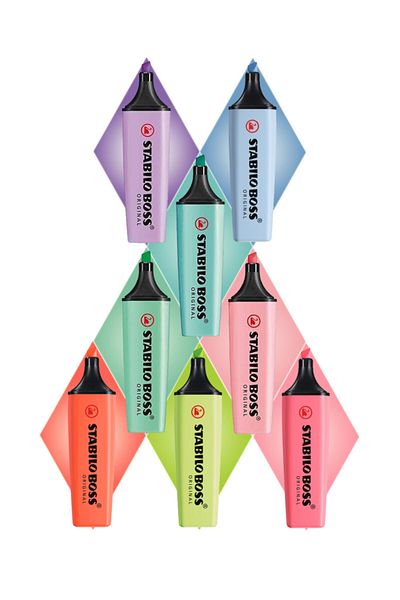 Stabilo New Set of 8 with Pastel Colors Version10