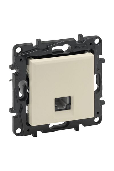 Legrand Raventi Series Rj11 Telephone Socket 1 Outlet Cream