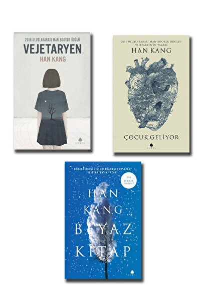 April Yayıncılık Han Kang 3 Kitap Set (vejetaryen, Çocuk Geliyor, Beyaz Kitap)