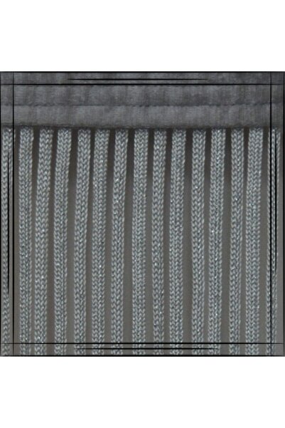 GÜLPINAR PERDE Beyaz Gümüş Simli Jumbo Zincir Ip Perde