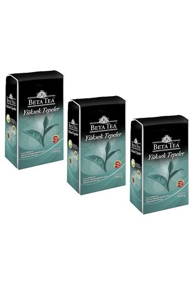 Beta Tea Beta High Heels Turkish Tea 1000 gr X 3 Pieces