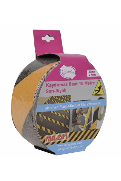Miny Baby Αντιολισθητική ταινία-10 μέτρα / Κίτρινο-μαύρο